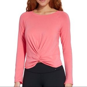 Calia Knotted Long Sleeve Shirt